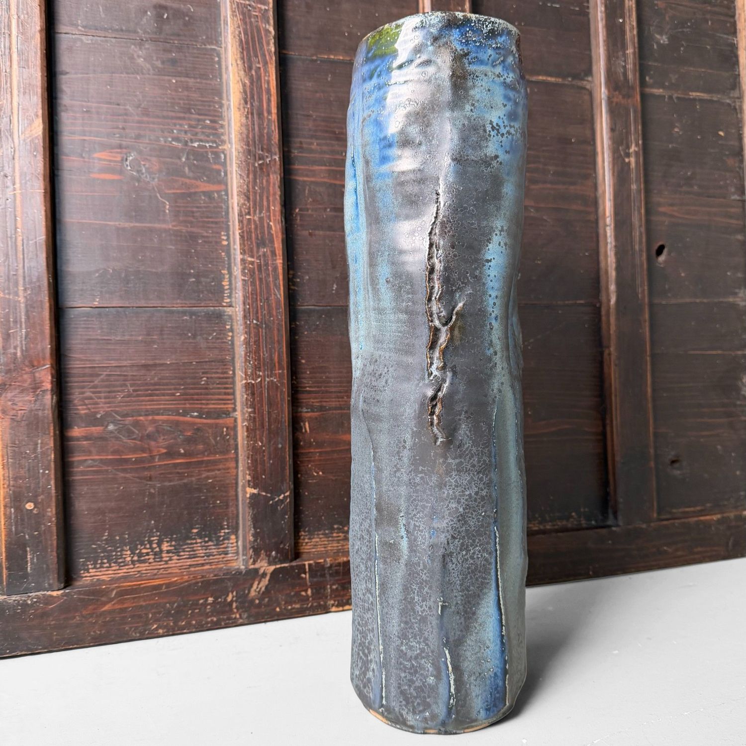 Rare Organic Ikebana Vase by Kato Usuke, 1960s–1970s