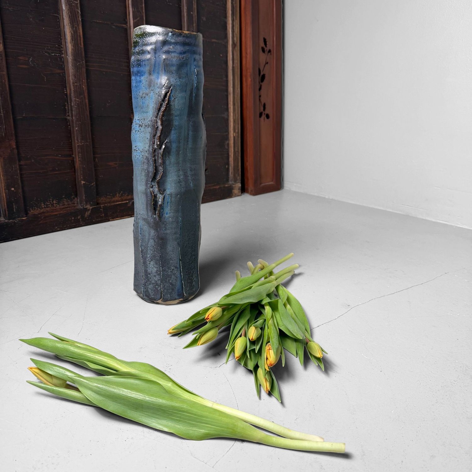 Rare Organic Ikebana Vase by Kato Usuke, 1960s–1970s