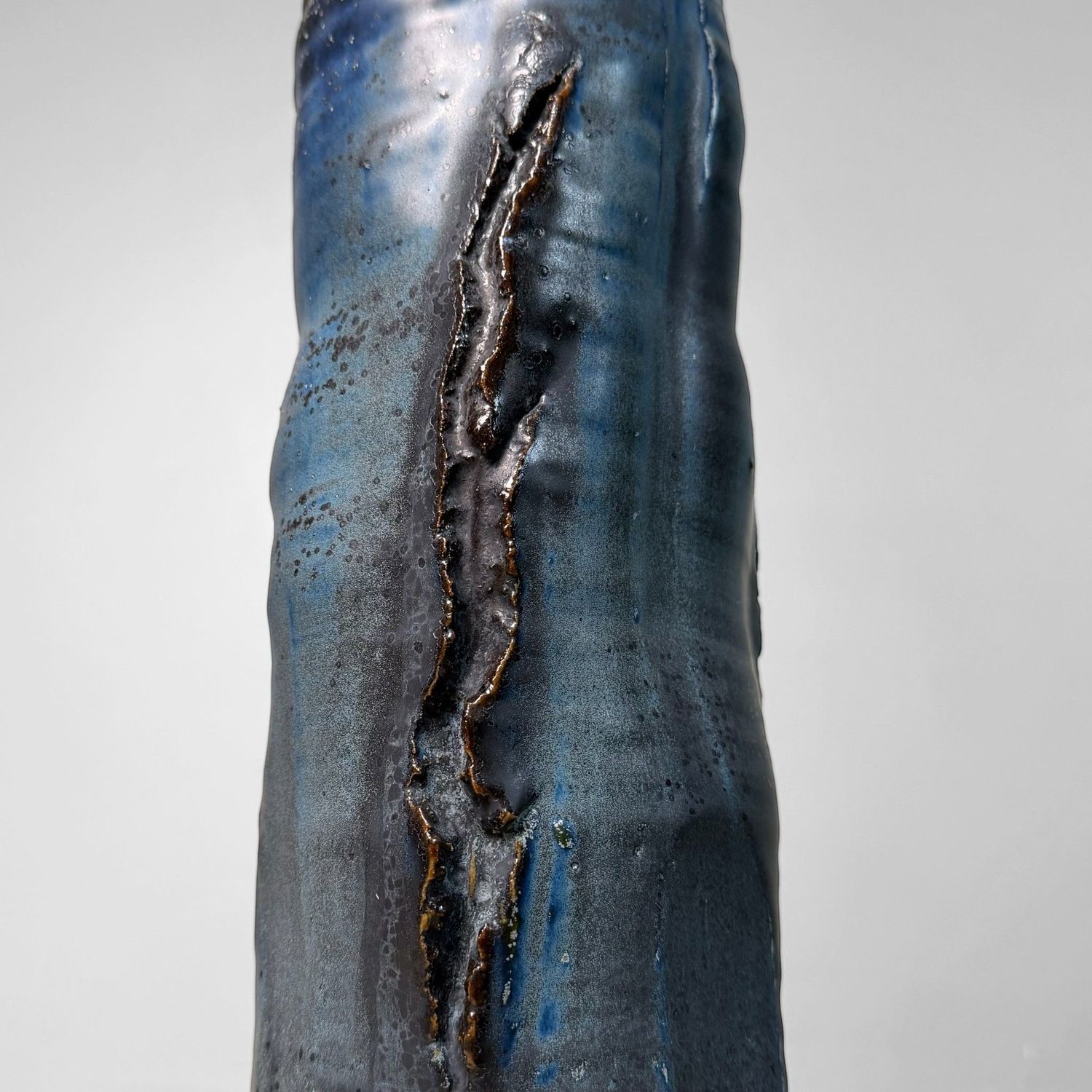 Rare Organic Ikebana Vase by Kato Usuke, 1960s–1970s
