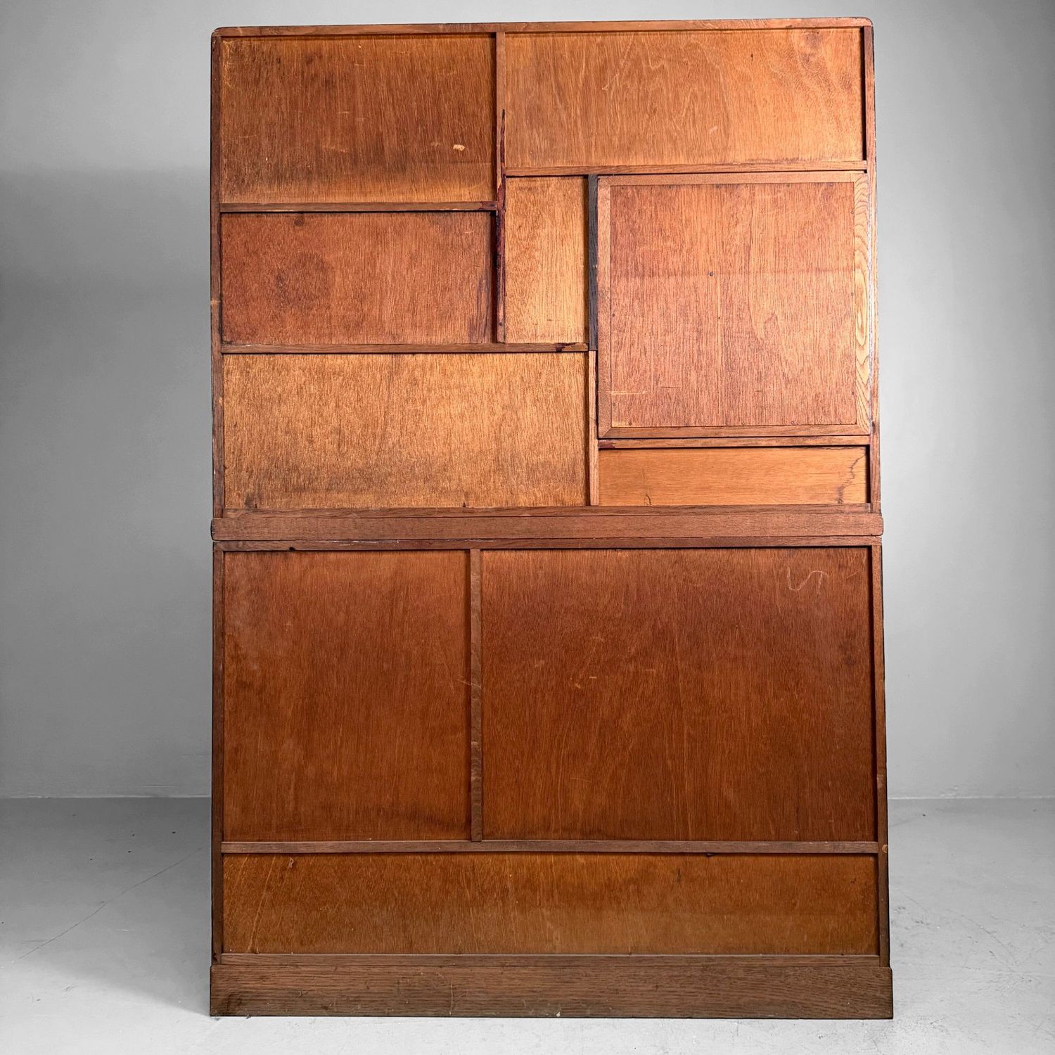 Japanse Chadansu Theekast, Zeldzame Keyaki Displaykast, jaren 20