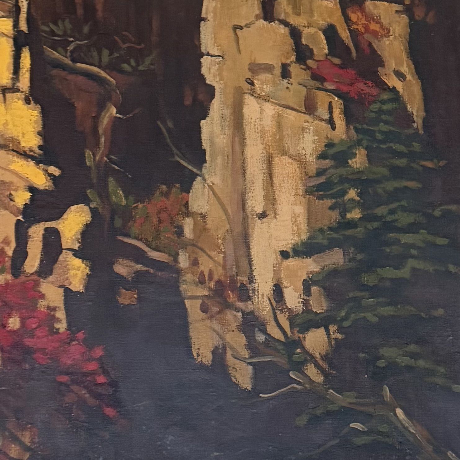 Mount Kumgang door Park Jeon-yeol, Olieverf op doek, 1961.