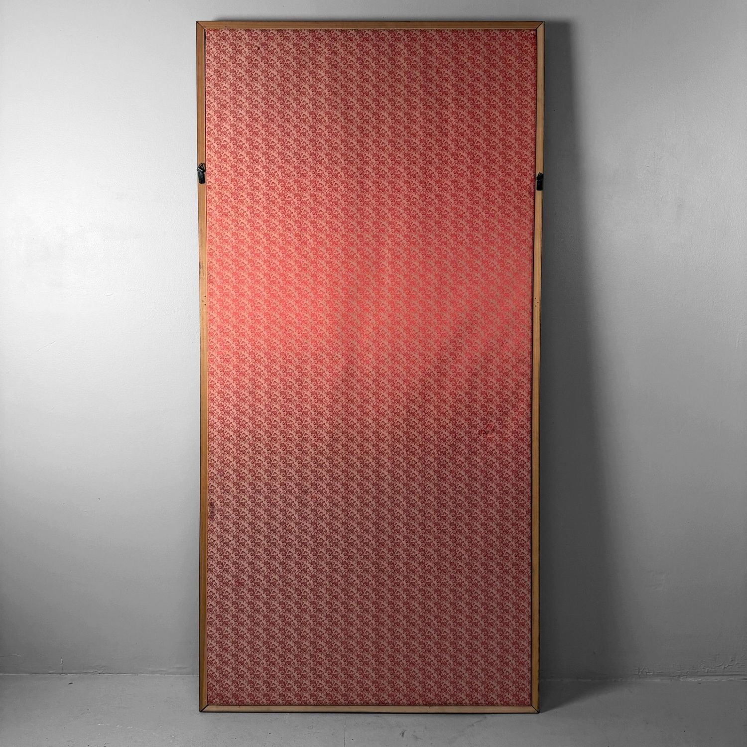 Monumental Japanese Calligraphy “Zen” (禅) in Black Lacquer Frame, c. 1970