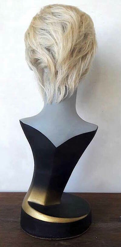 Art Deco Etalagebuste met Blond Echt Haar, ca. 1920–1930