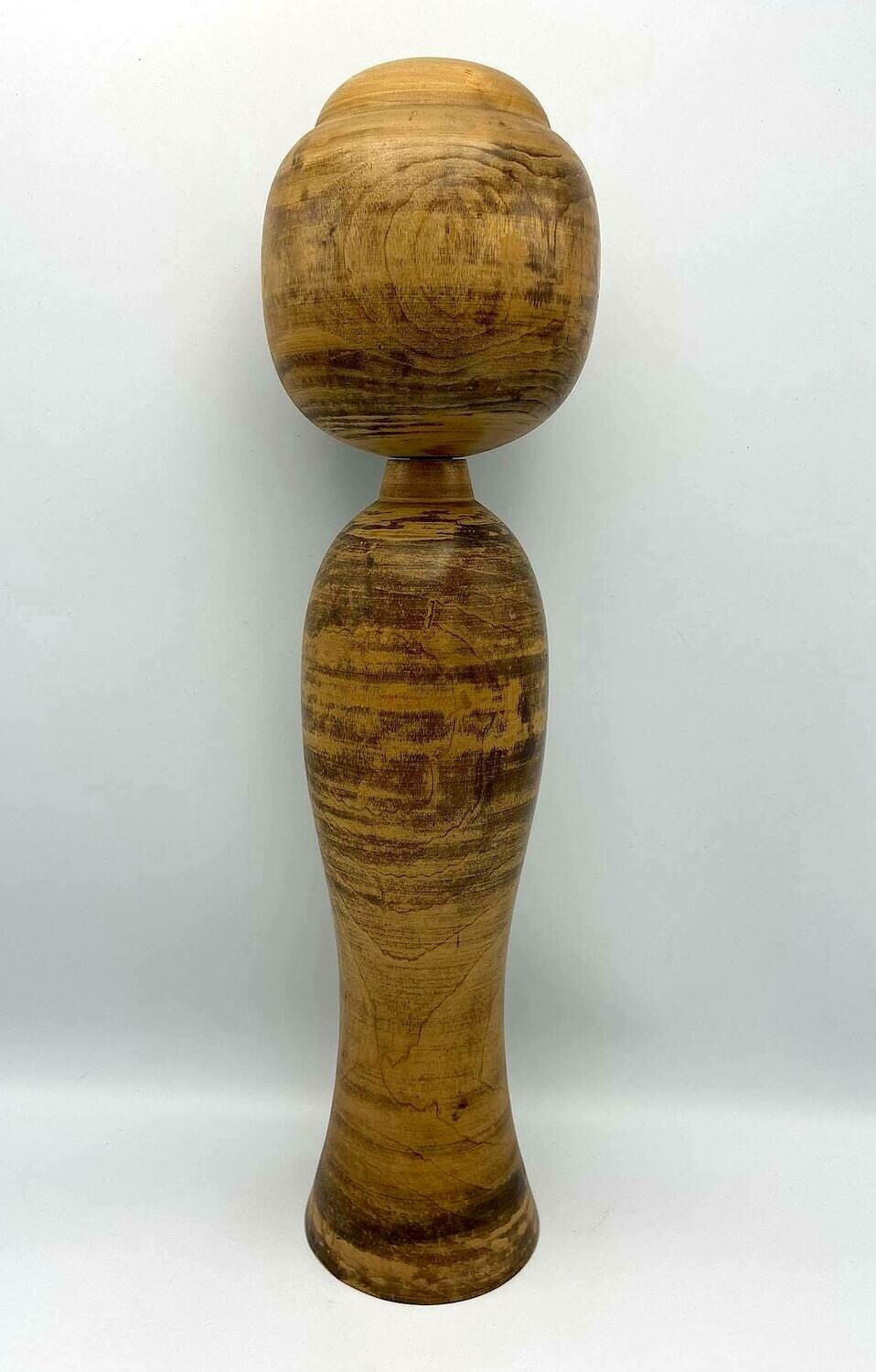 Japanse Sōsaku Kokeshi, Houten Interieurobject, ca. 1970