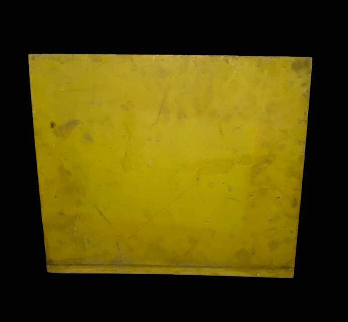 Belgian RUBIO Metal Advertising Sign, 1956