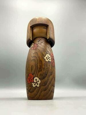 Vintage Sōsaku Kokeshi by Usaburō Okamoto, ca. 1960–1980