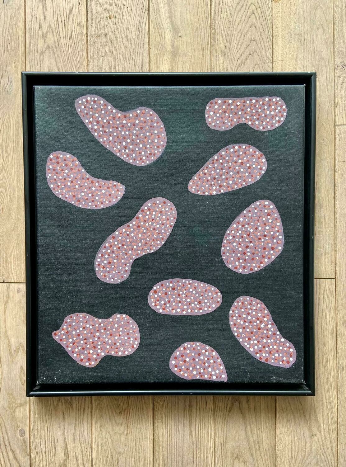 Nancy Kunoth Petyarre – ‘Mountain Devil Dreaming’, Acrylic on Canvas Nancy Kunoth Petyarre – ‘Mountain Devil Dreaming’, Acrylic on Canvas