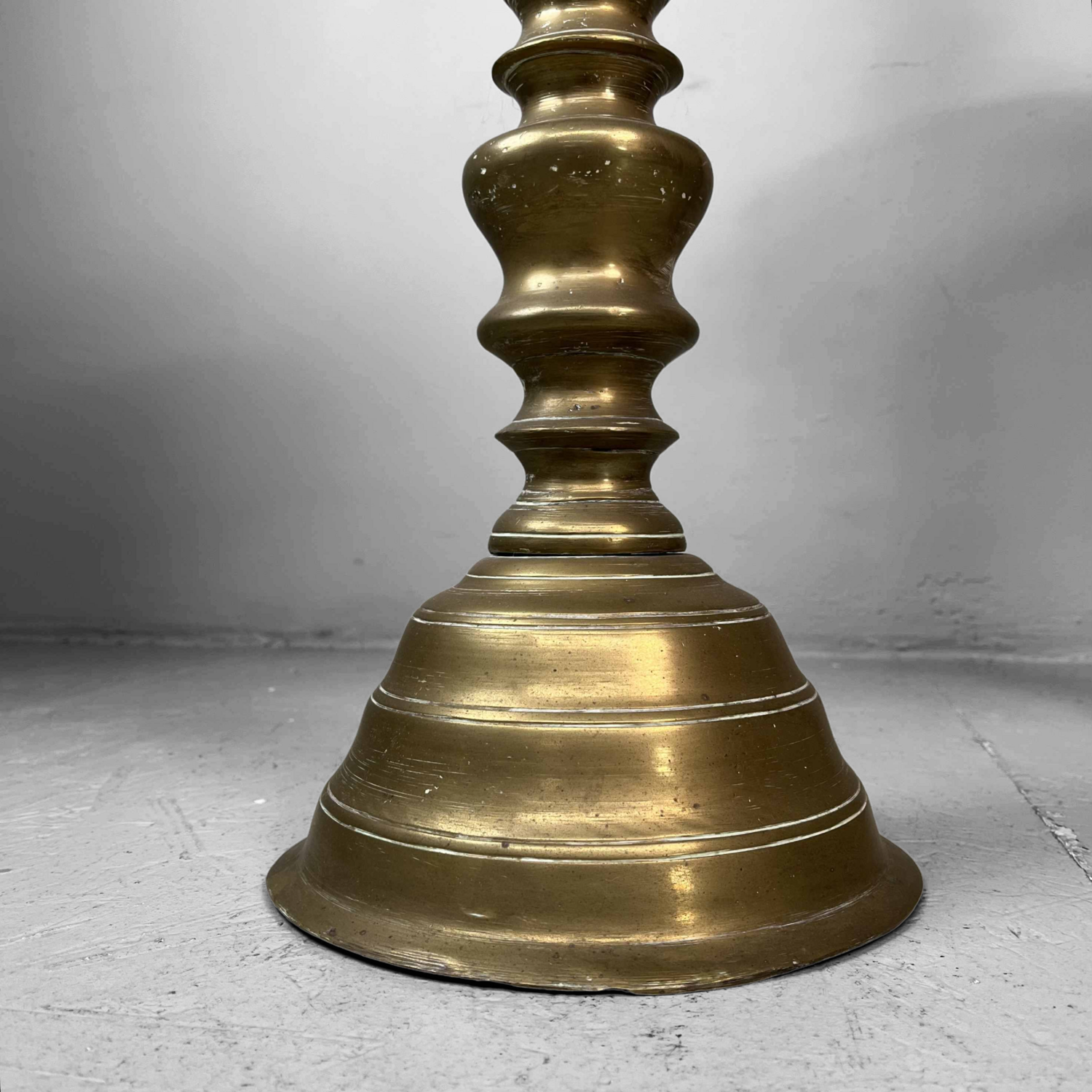 Paar Antieke Koperen XL Kandelaars, ca. 1900 Paar Antieke Koperen XL Kandelaars, ca. 1900