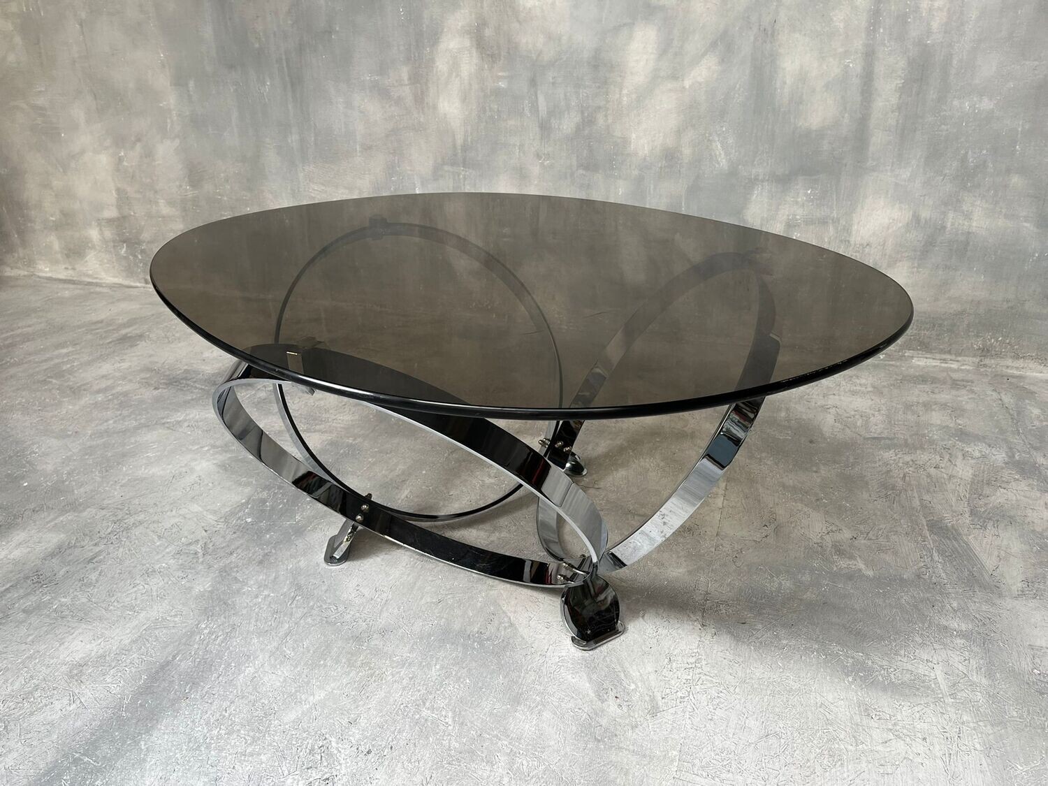 Mid-Century Coffee Table Attributed to Knut Hesterberg, ca. 1970