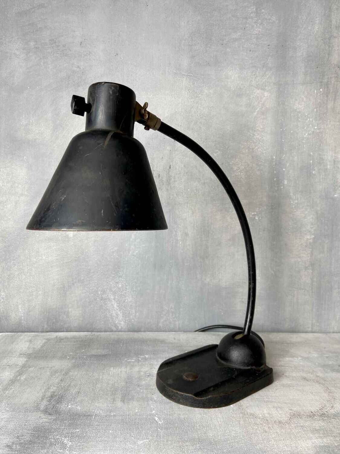 Bauhaus Desk Lamp by Schanzenbach & Co., ca. 1930–1940