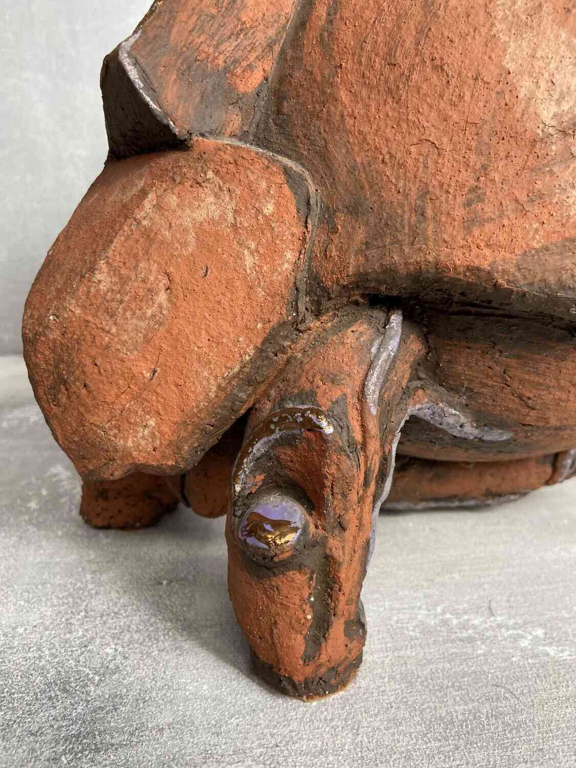 Terracotta Fantasy Creature by Michel Herreman Terracotta Fantasy Creature by Michel Herreman