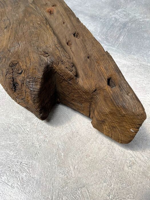 Paar Monumentale Japanse Hinoki Tempelbalken, Edo-periode, 1700–1799