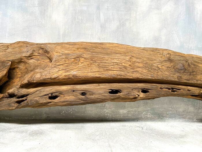 Paar Monumentale Japanse Hinoki Tempelbalken, Edo-periode, 1700–1799