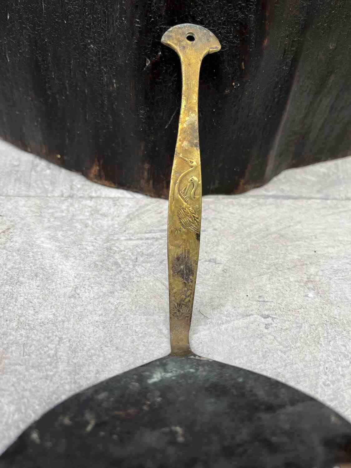Antique Japanese Tree-Trunk Hibachi with Copper Liner, Meiji Period, 1868–1912