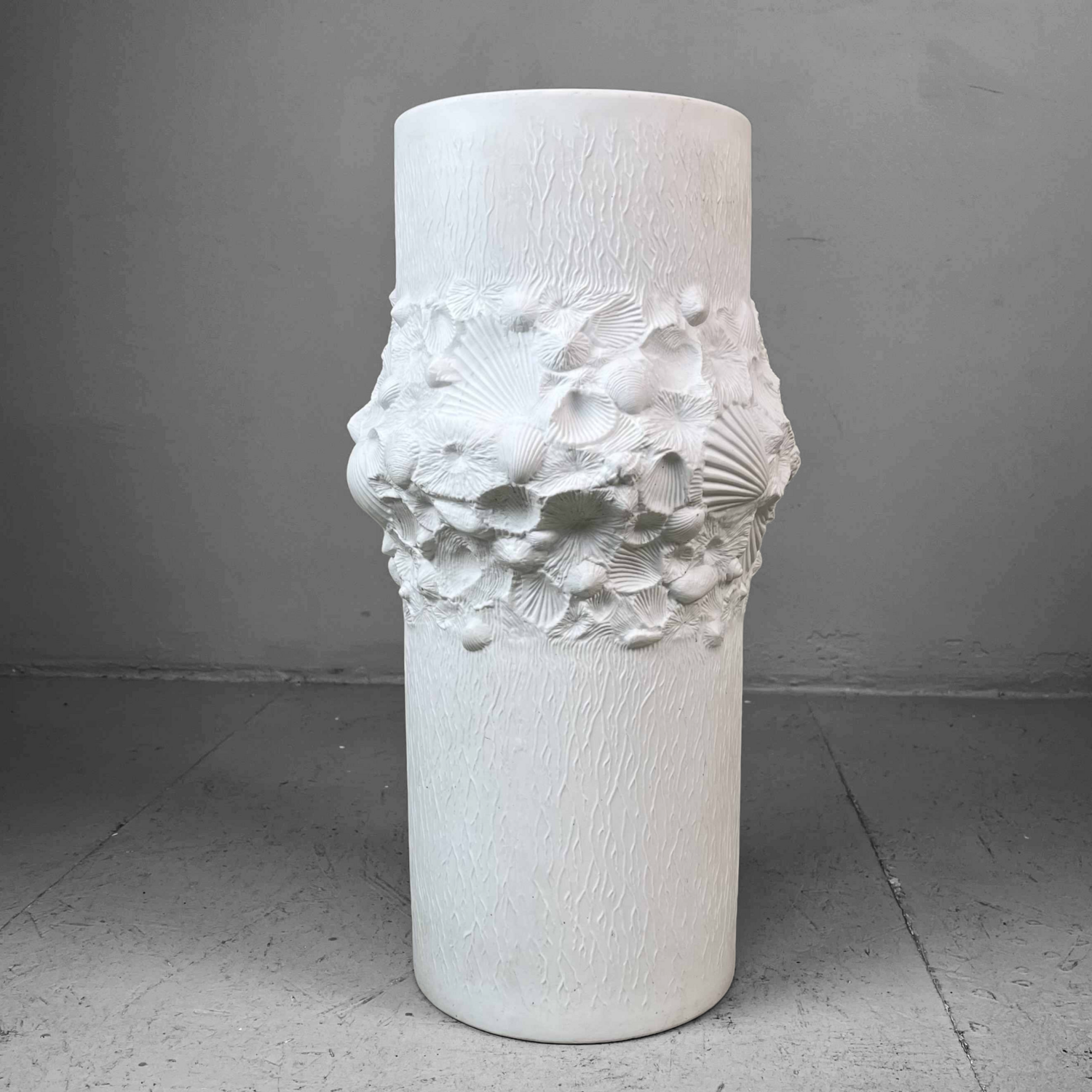 XL Op Art Design Vase AK Kaiser, 1970s