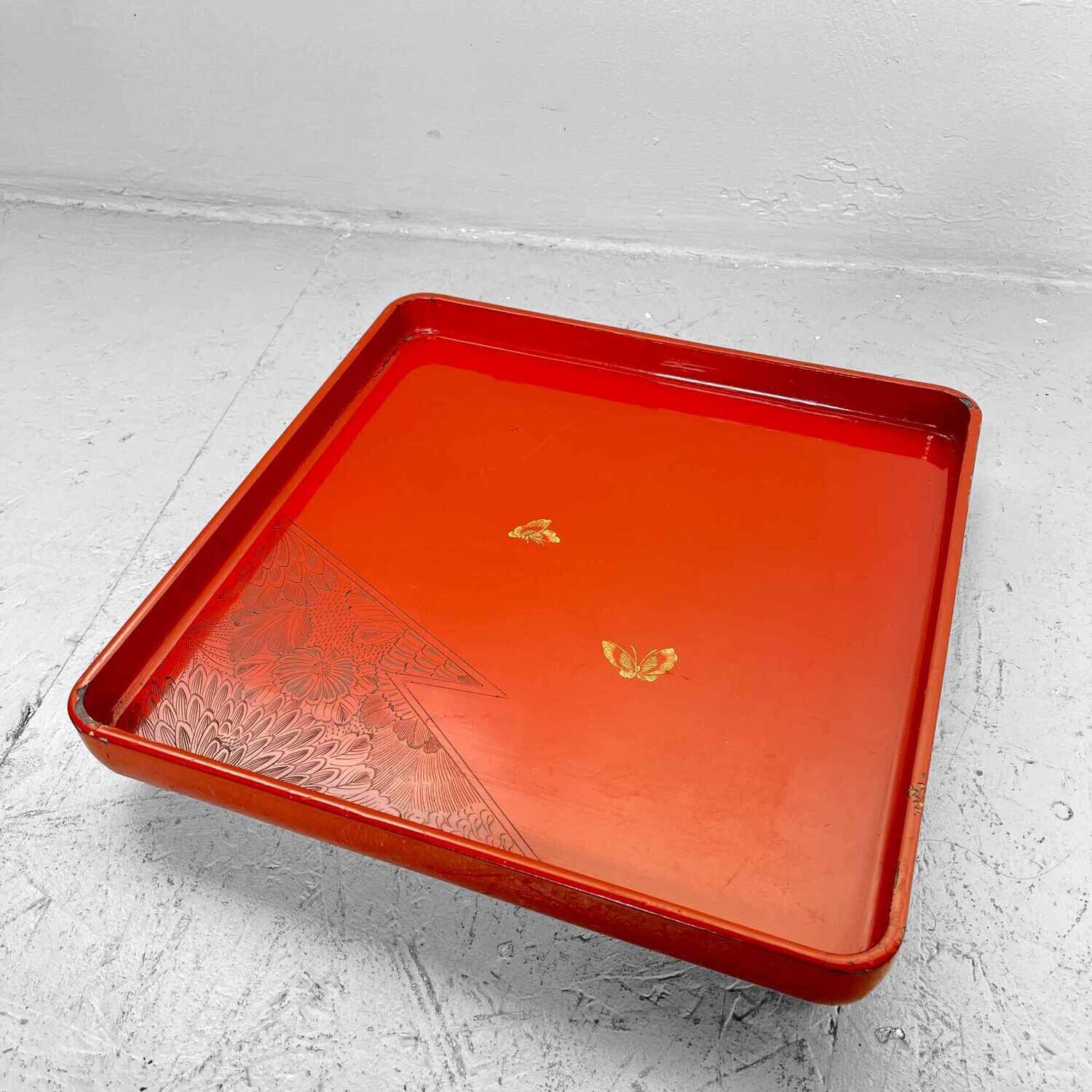 Laquerware Tray, early Shōwa, Japan.
