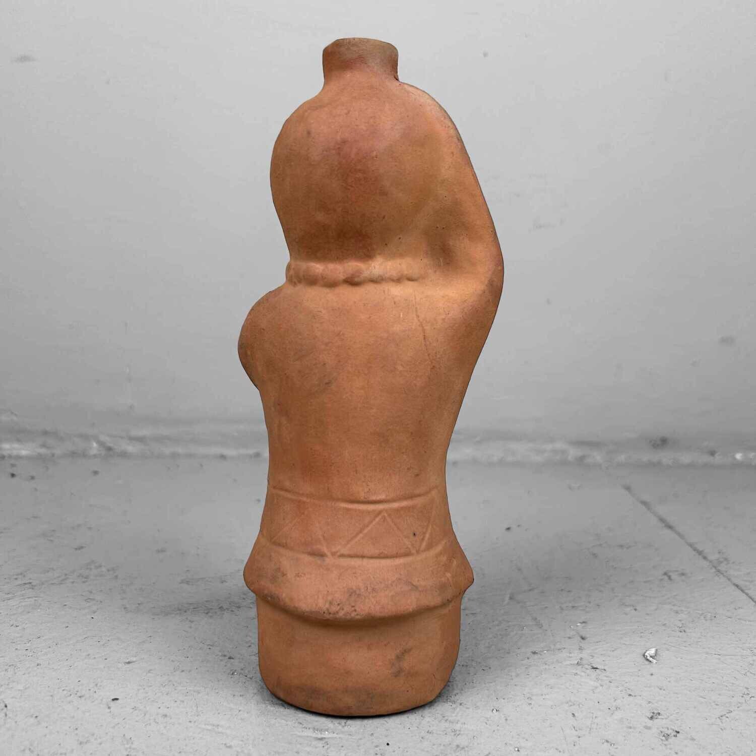 Waterdraagster Haniwa Keramiek, Miyazaki, jaren '60, Japan.