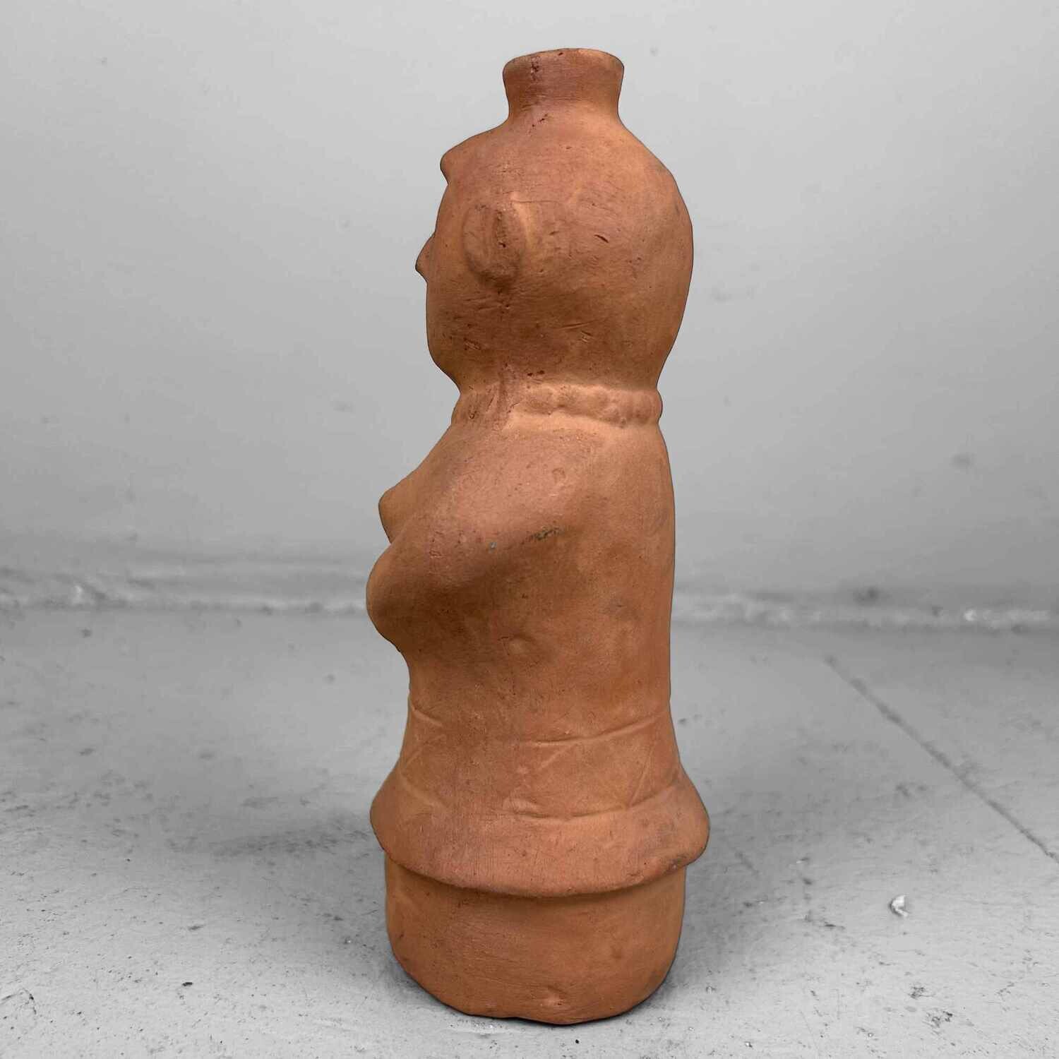 Waterdraagster Haniwa Keramiek, Miyazaki, jaren '60, Japan.