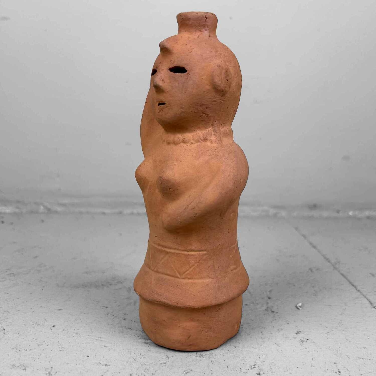 Waterdraagster Haniwa Keramiek, Miyazaki, jaren '60, Japan.