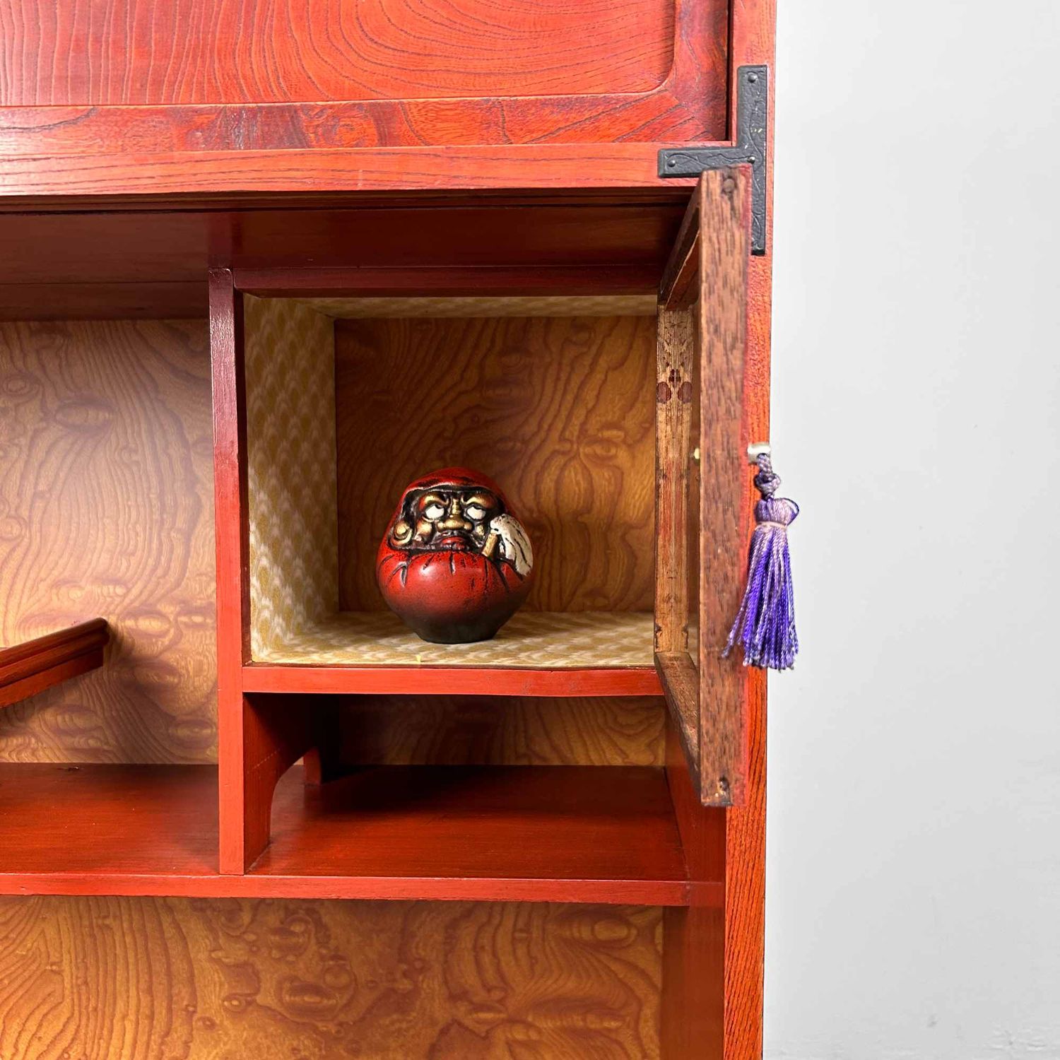 Vintage Cha Tansu, Japanse Theekast, Shōwa Periode.