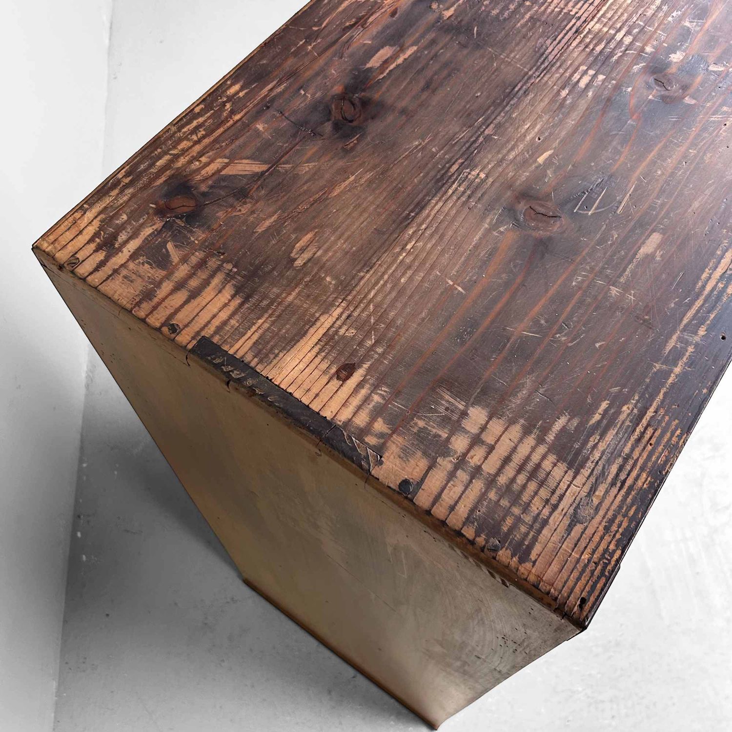 Vintage Cha Tansu, Japanse Theekast, Shōwa Periode.
