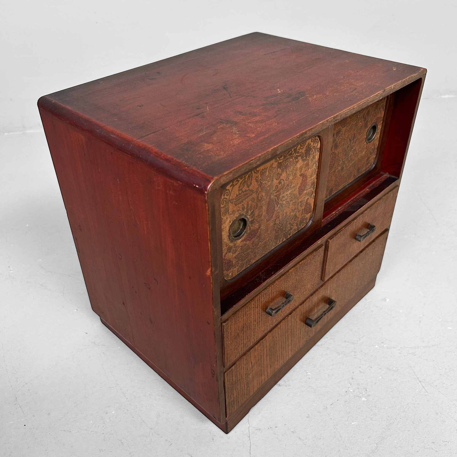 Authentic Ko-Dansu, Japanese Storage Cabinet, Meiji Period.