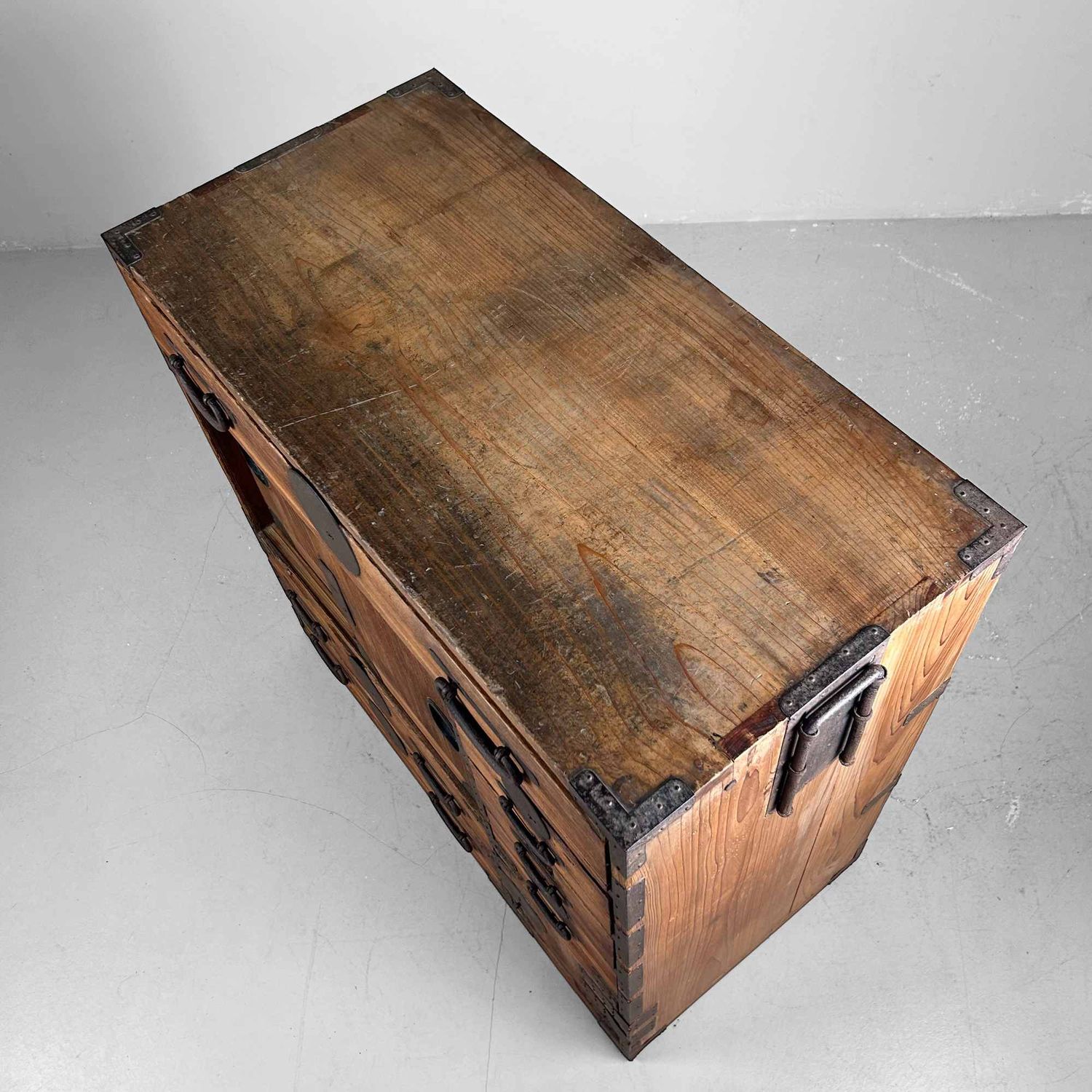 Traditionele Japanse Tansu, Opbergmeubel, Meiji-periode.