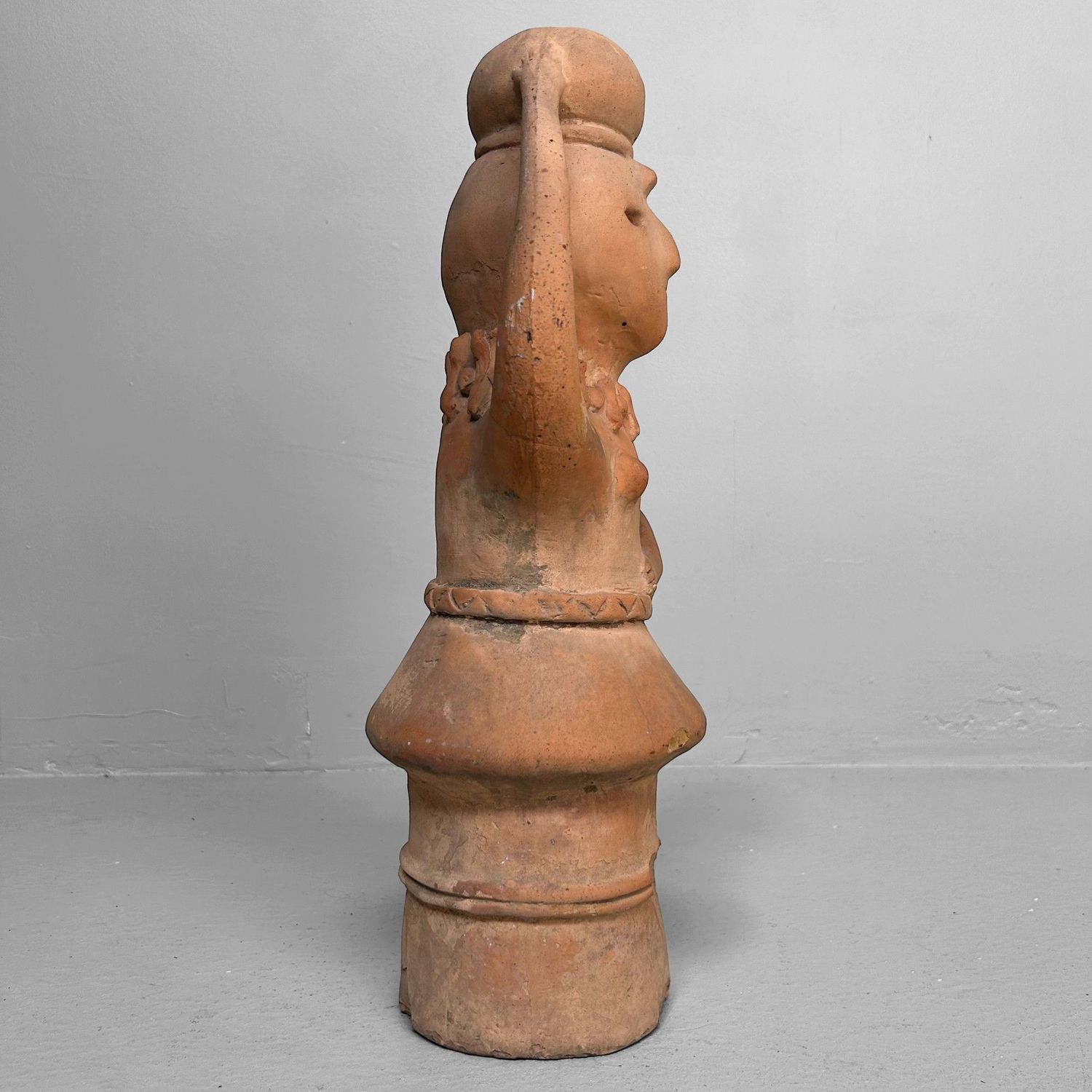 Haniwa Terracotta Beeld – Japanse Waterdraagster, Miyazaki, jaren '40
