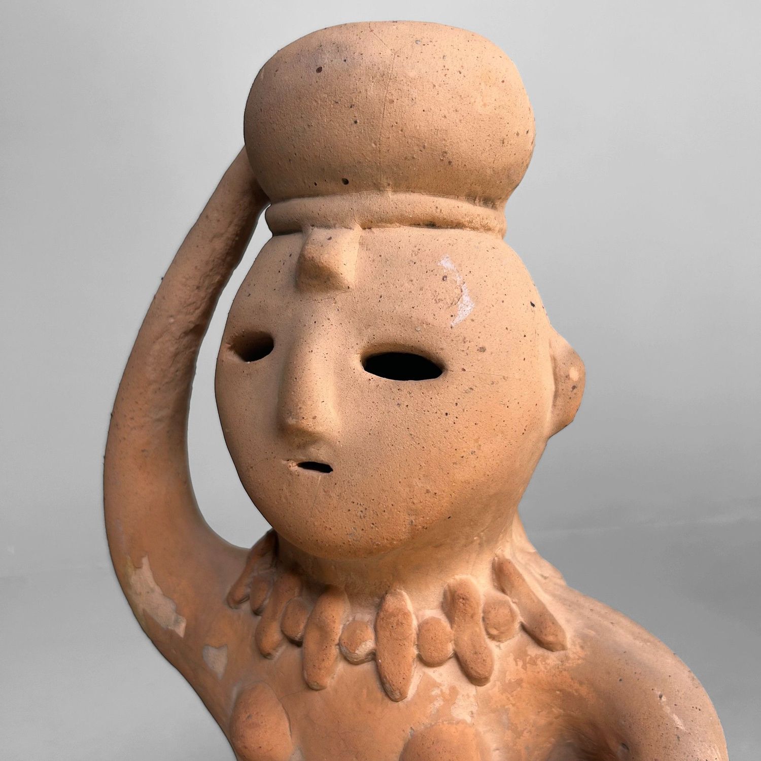 Haniwa Terracotta Beeld – Japanse Waterdraagster, Miyazaki, jaren '40