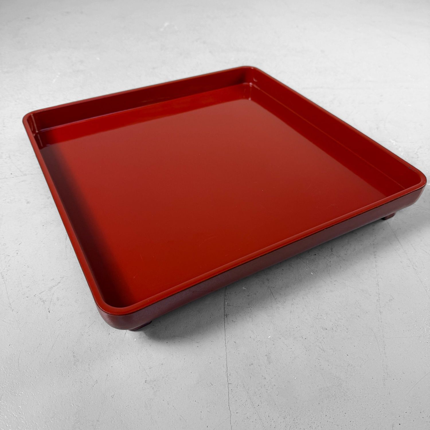 Traditional Japanese Serving Tray, Urushi Ozen, 1960s