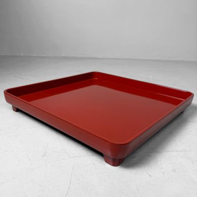 Traditional Japanese Serving Tray, Urushi Ozen, 1960s