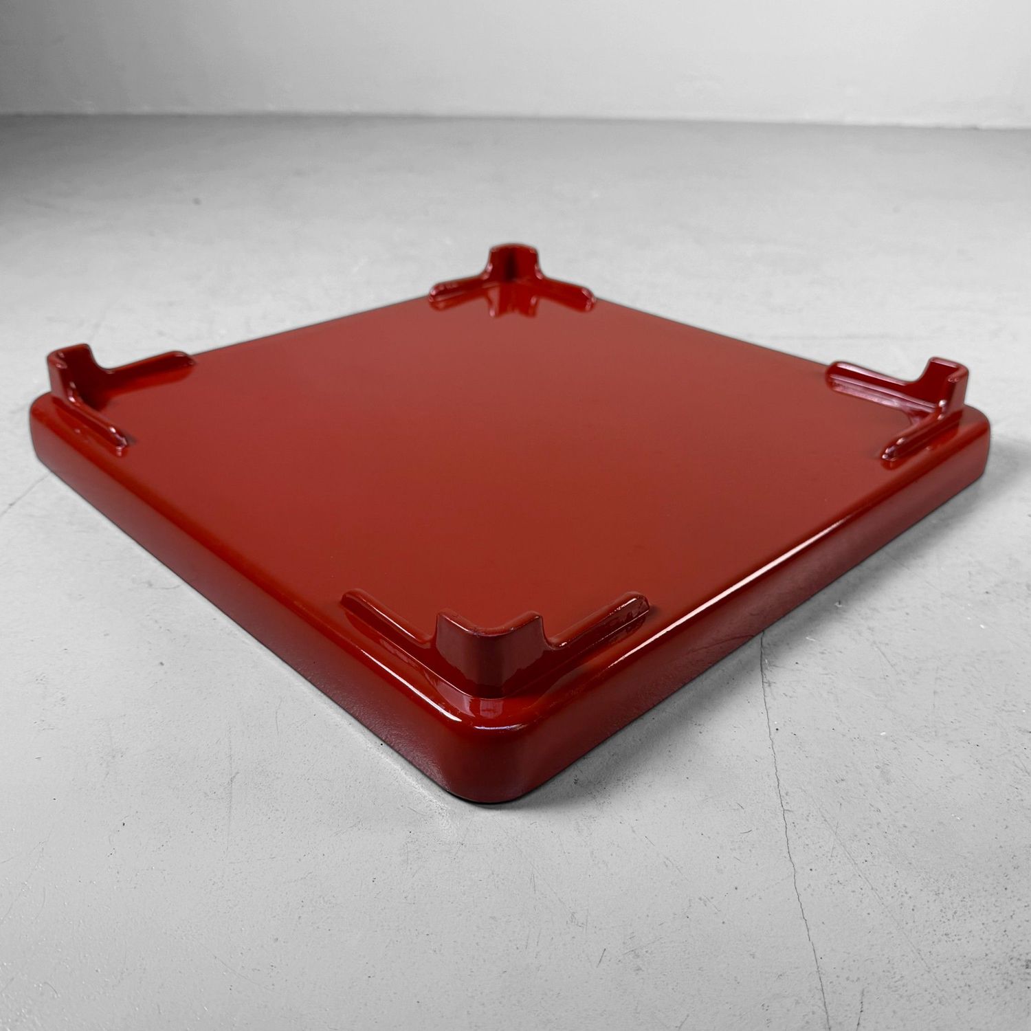 Traditional Japanese Serving Tray, Urushi Ozen, 1960s