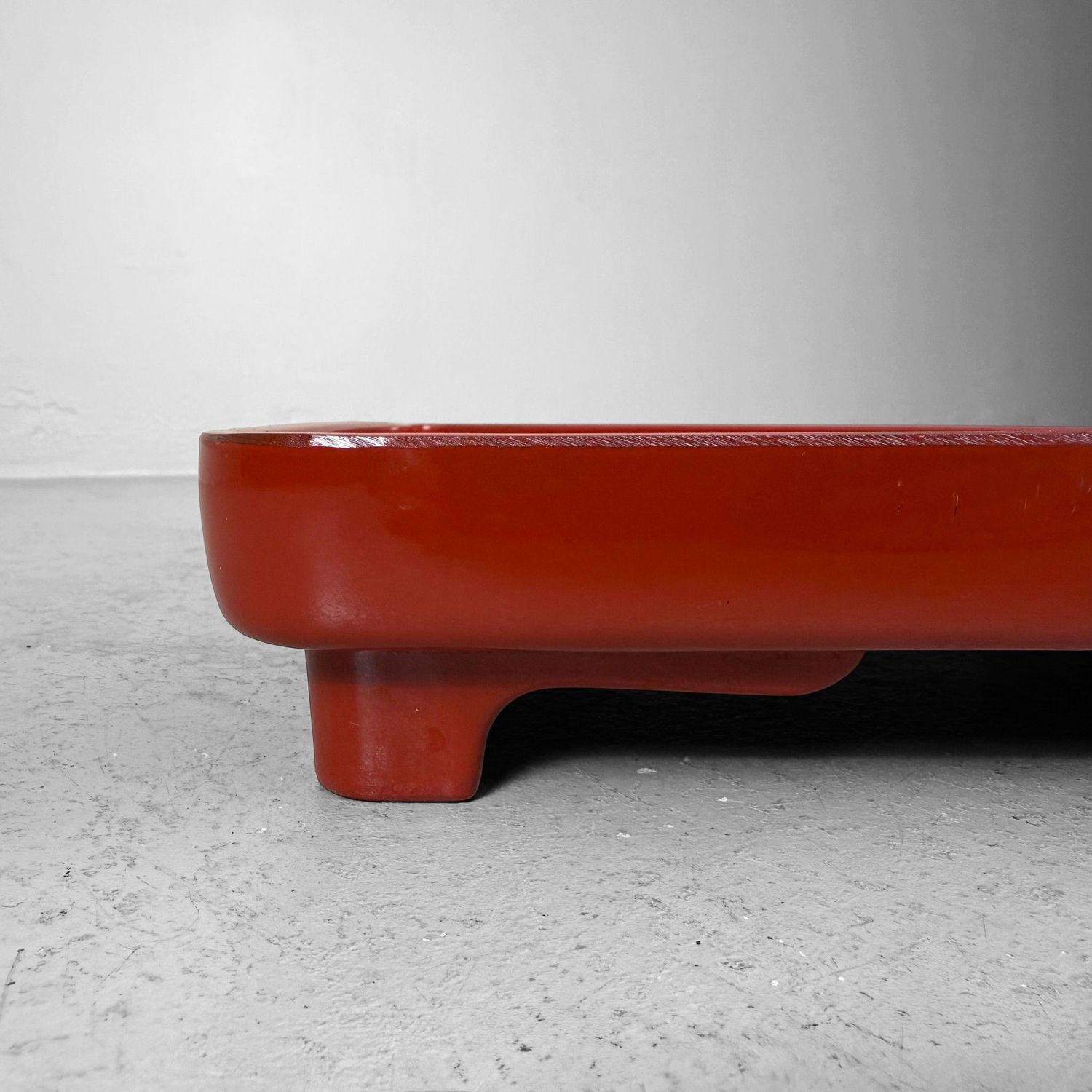 Traditional Japanese Serving Tray, Urushi Ozen, 1960s