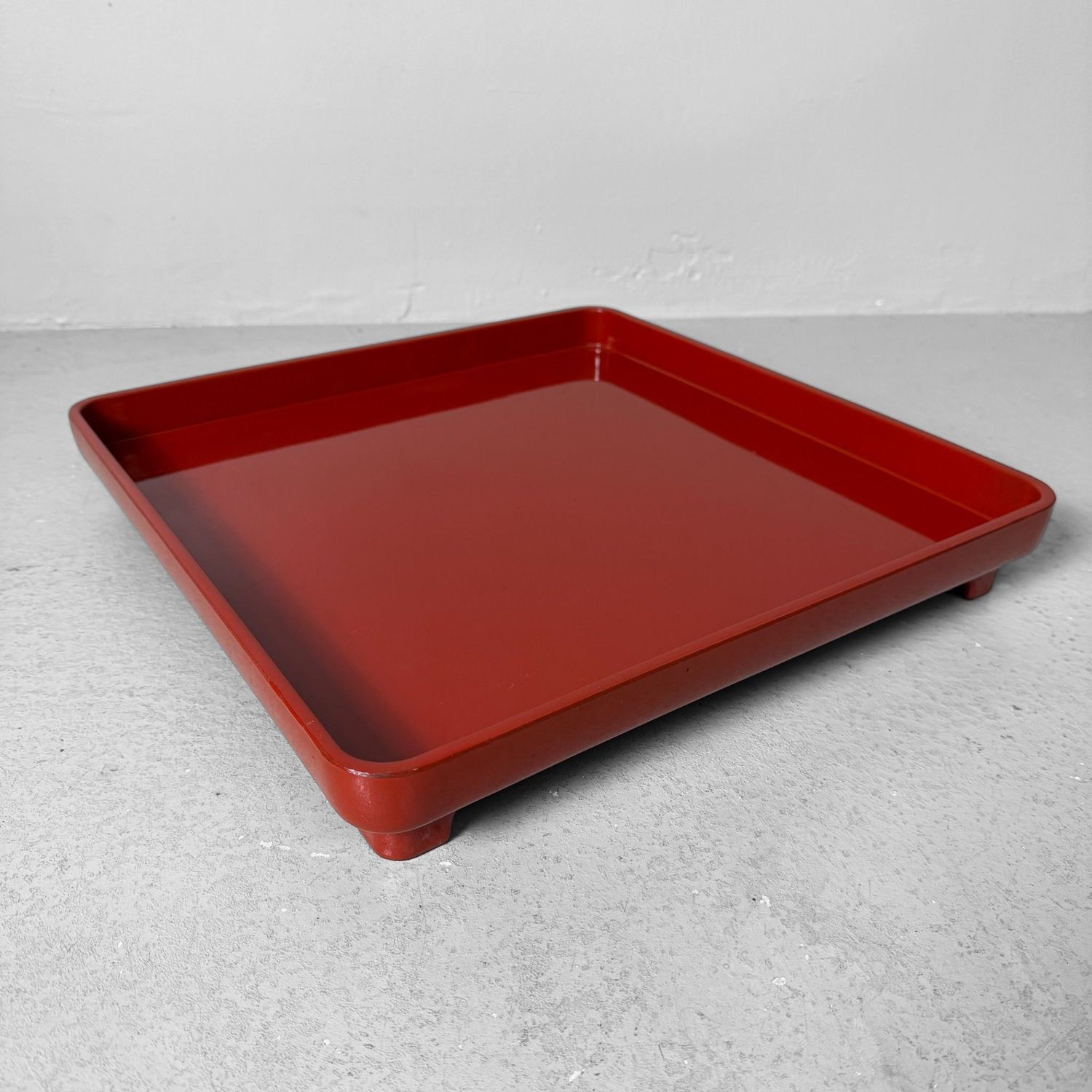 Traditional Japanese Serving Tray, Urushi Ozen, 1960s