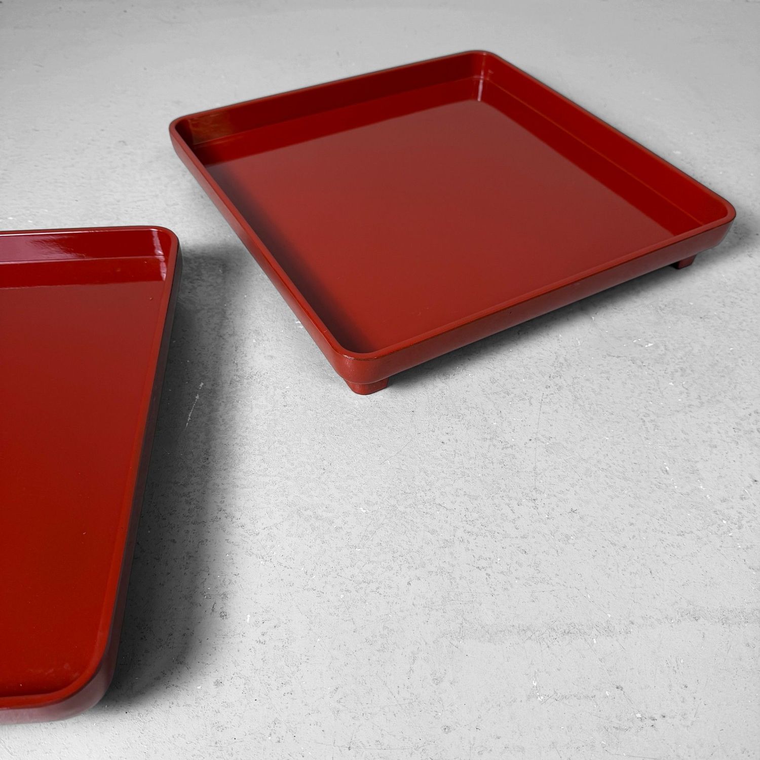 Traditional Japanese Serving Tray, Urushi Ozen, 1960s