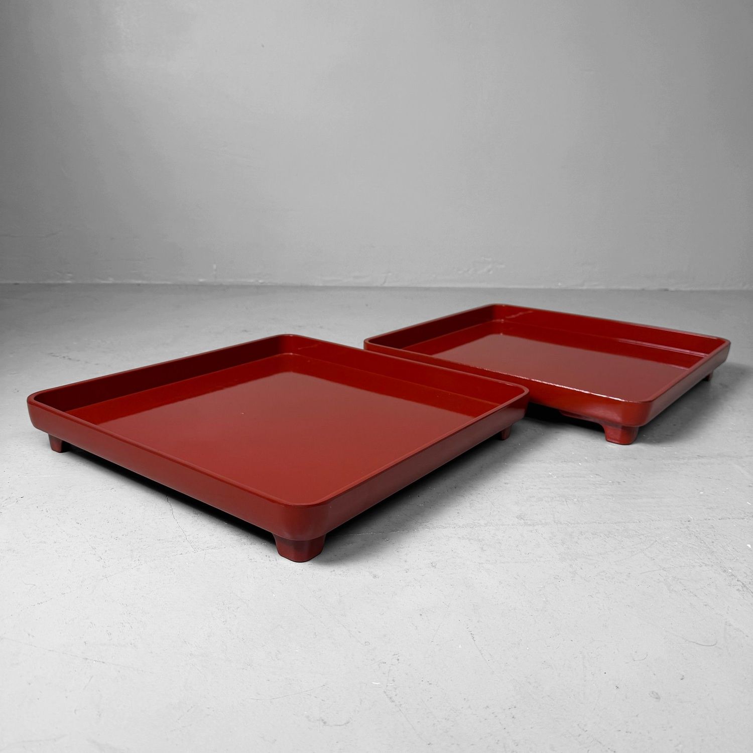 Traditional Japanese Serving Tray, Urushi Ozen, 1960s