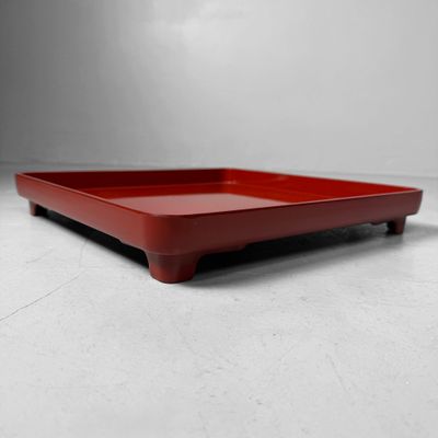 Traditional Japanese Serving Tray, Urushi Ozen, 1960s