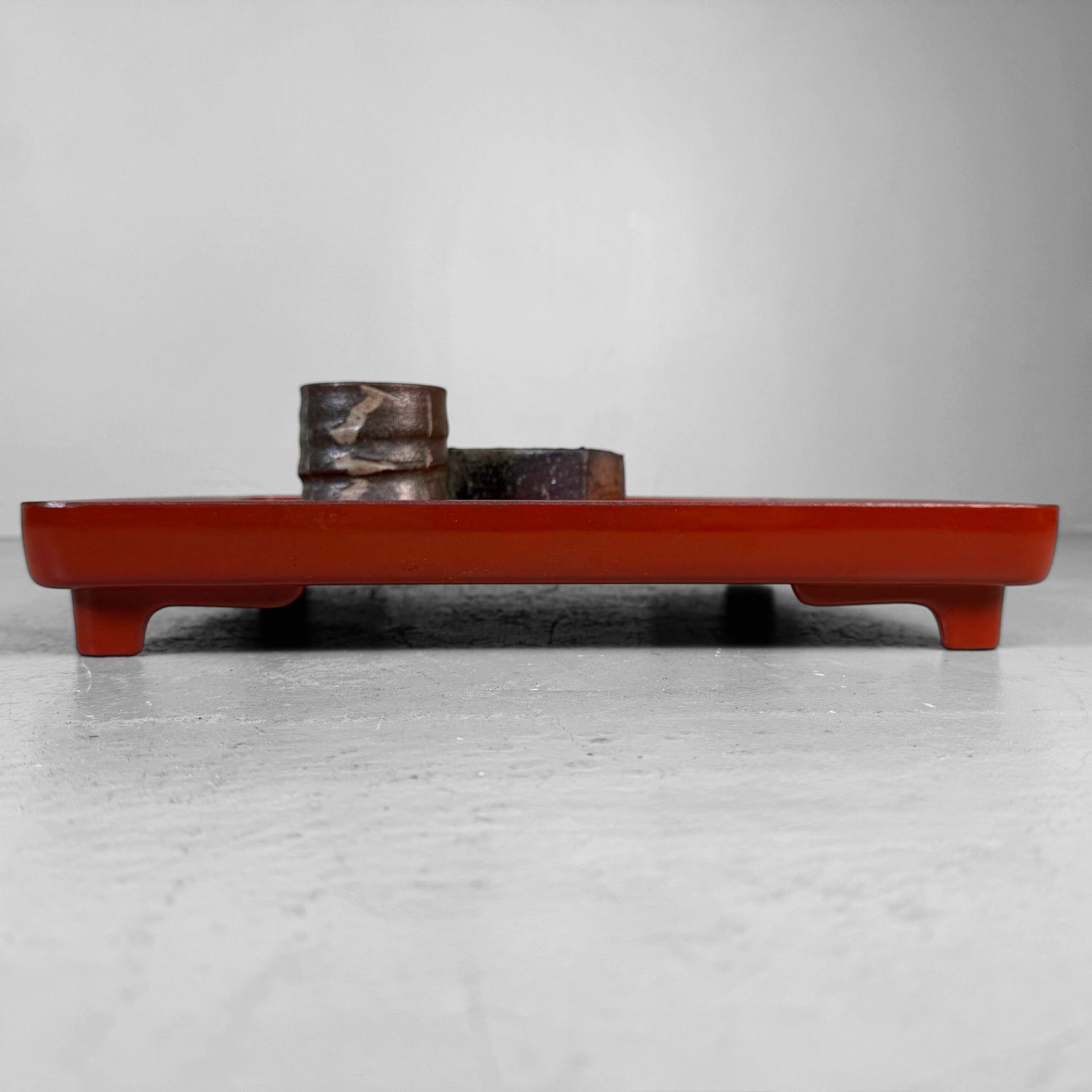 Traditional Japanese Serving Tray, Urushi Ozen, 1960s