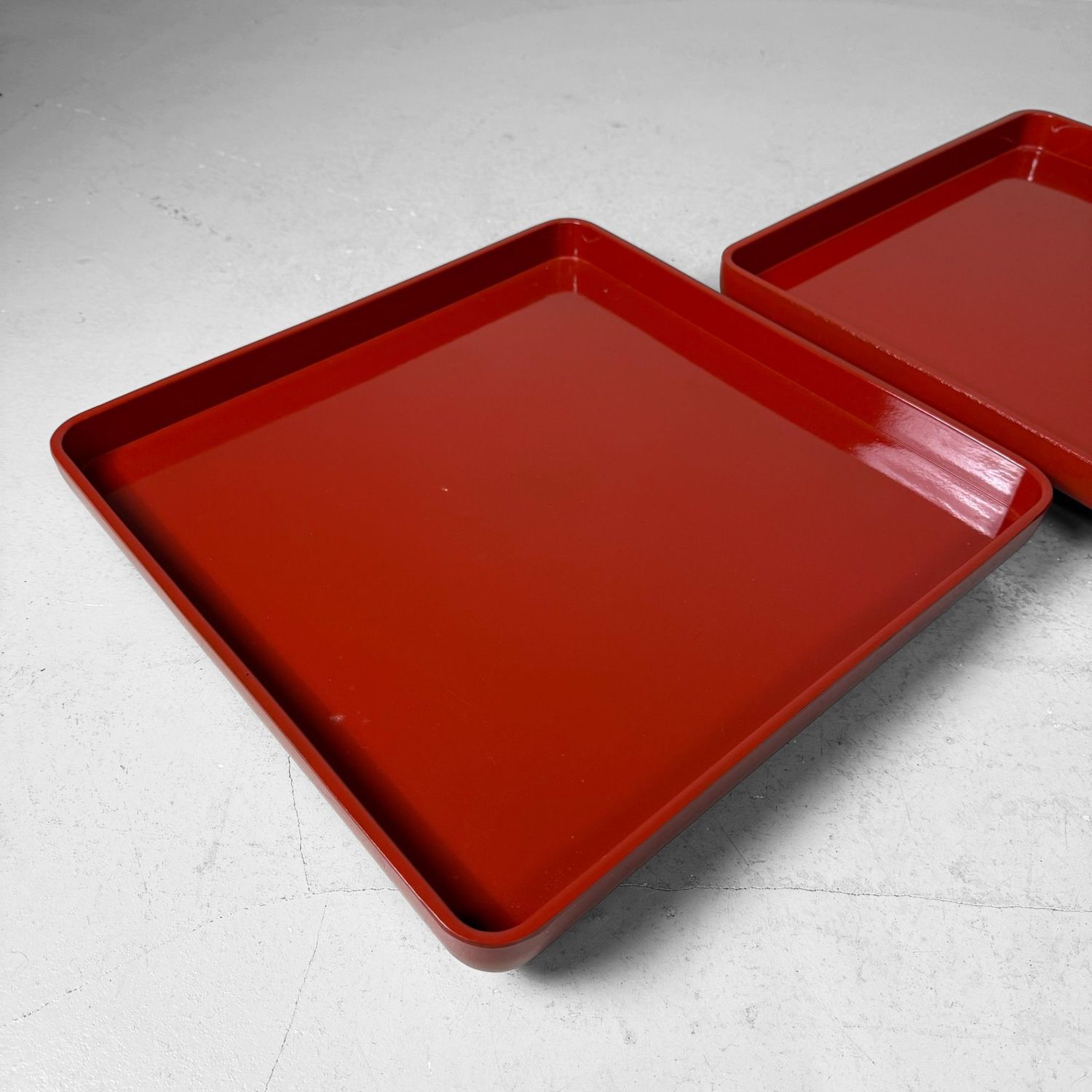 Traditional Japanese Serving Tray, Urushi Ozen, 1960s