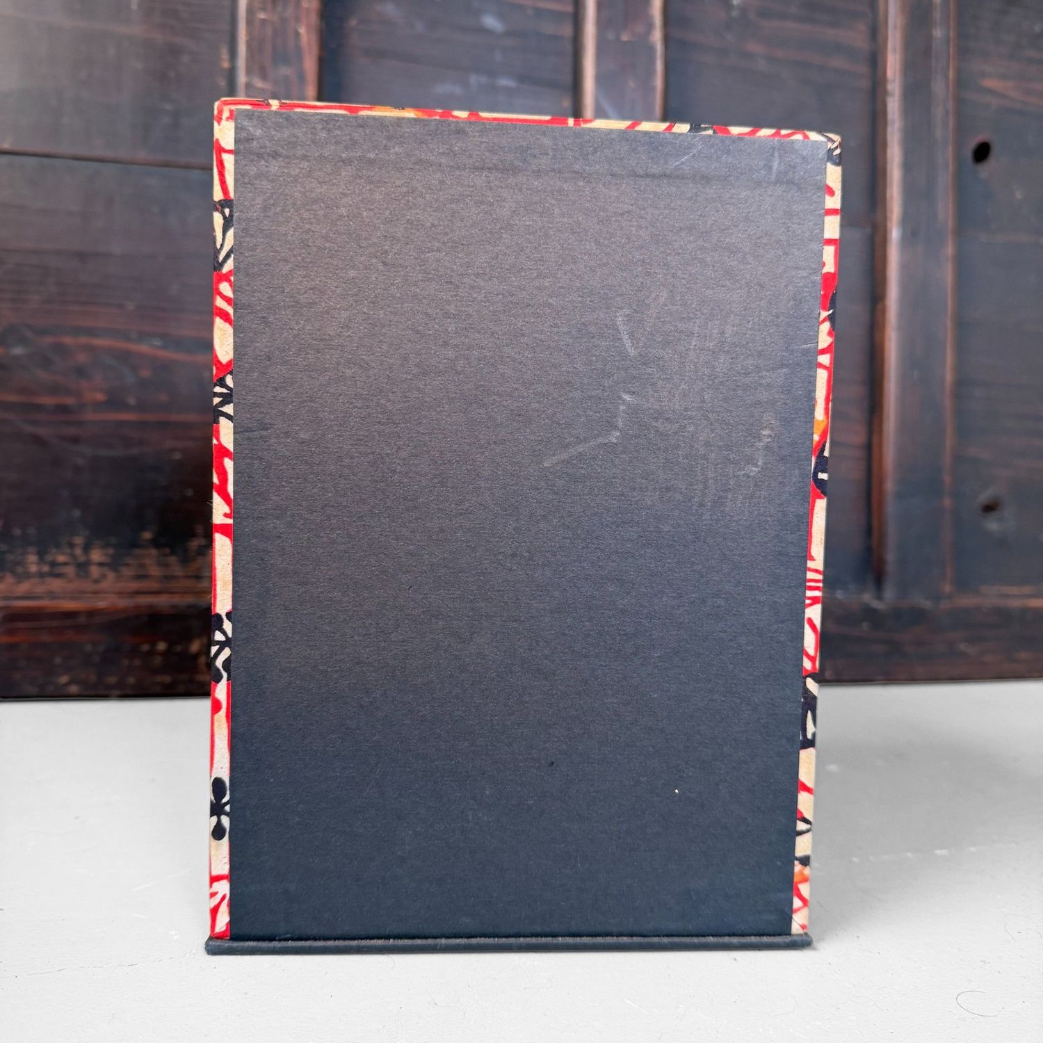 Vintage Japans Ladekastje, Decoratief Papier, 1950s