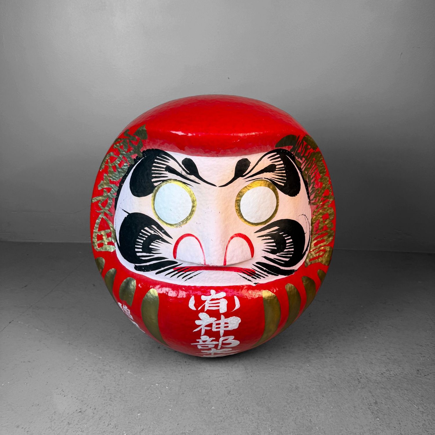 Grote Japanse Daruma, Decoratieve Eyecatcher, 1980s