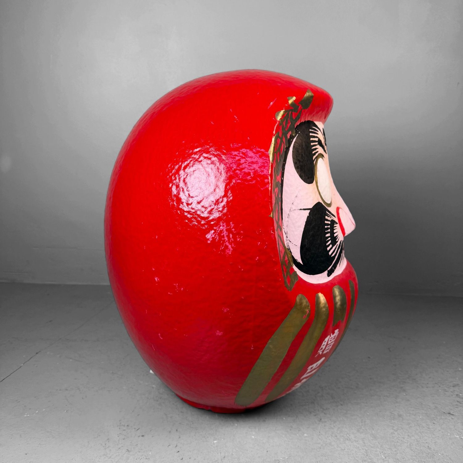 Grote Japanse Daruma, Decoratieve Eyecatcher, 1980s
