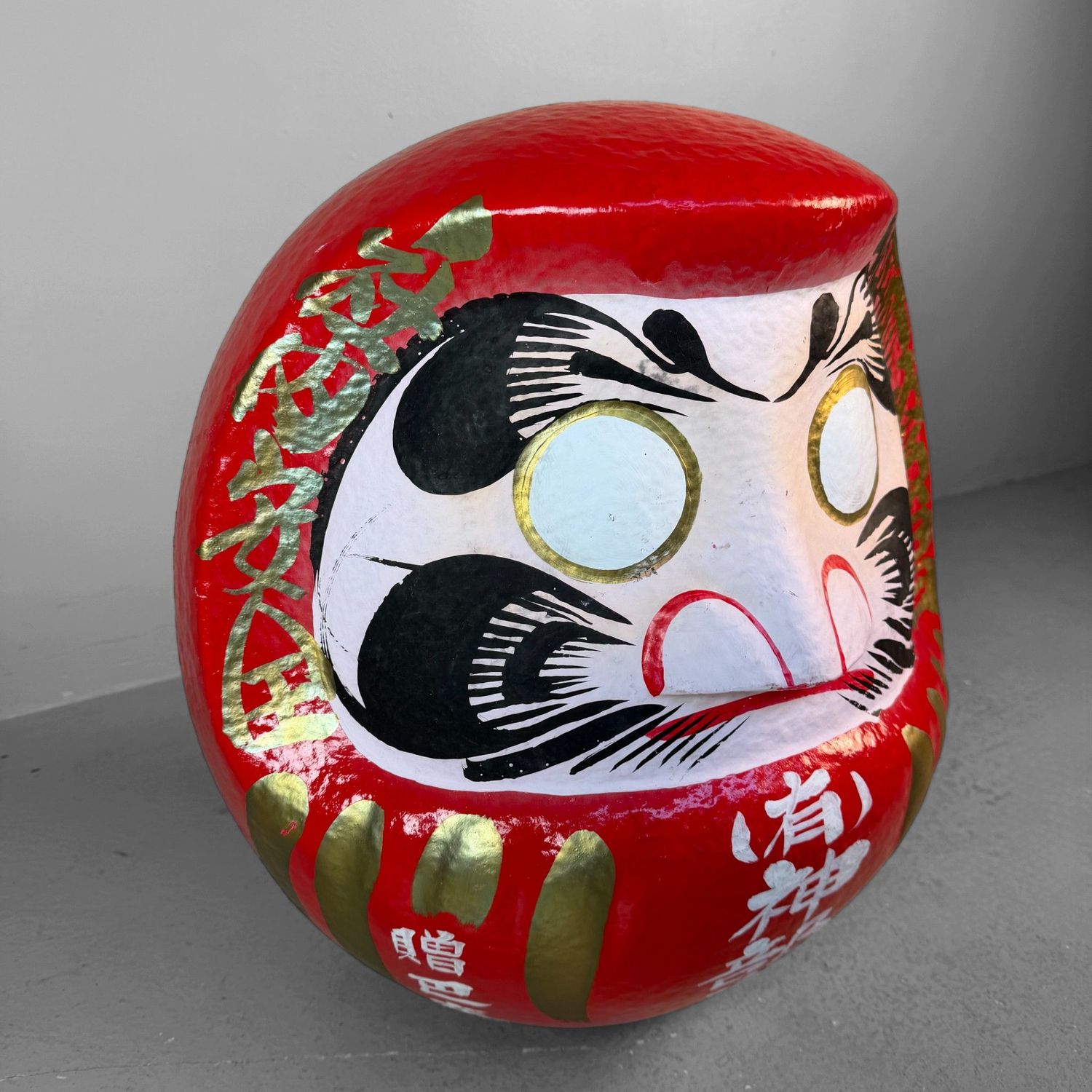 Grote Japanse Daruma, Decoratieve Eyecatcher, 1980s