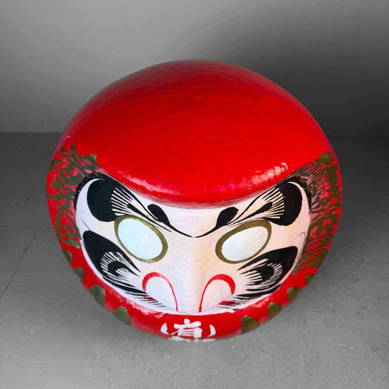 Grote Japanse Daruma, Decoratieve Eyecatcher, 1980s