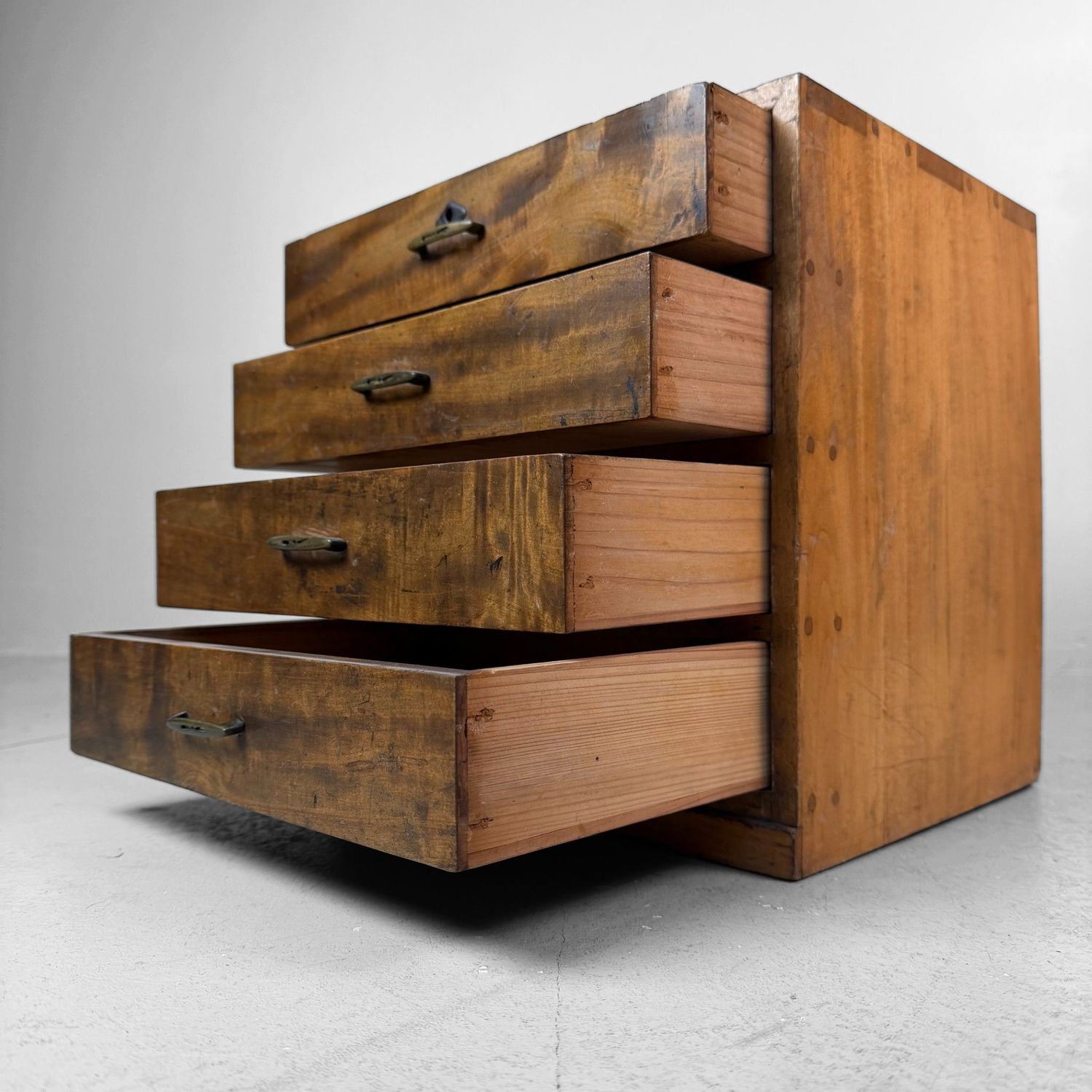 Japanese Unique Drawer Chest, Storage Piece, 1920s