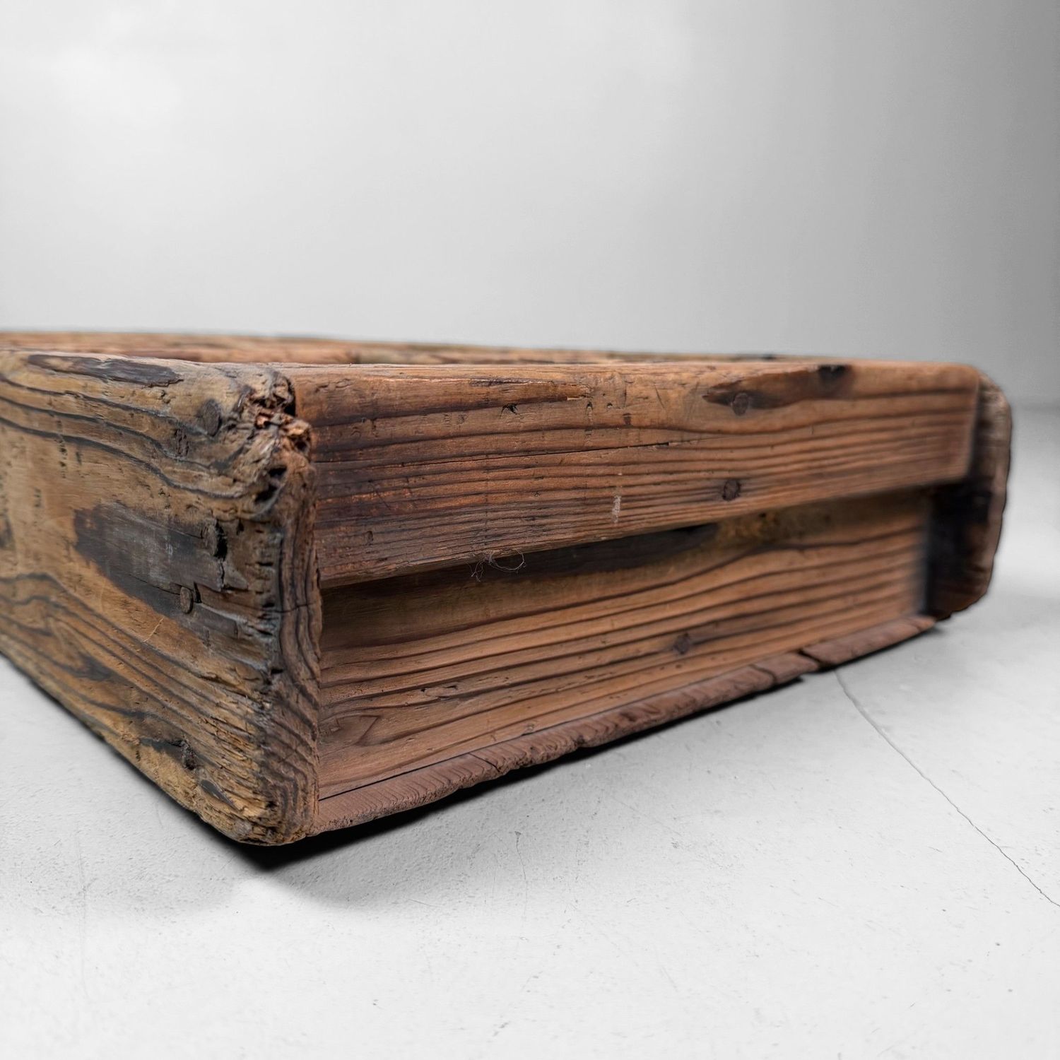 Japanese Antique Crate with Compartments, Display Tray, 1910s
