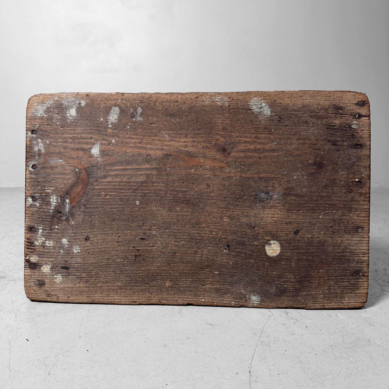 Japanese Wooden Fumidai Step Stool, Minimalist Interior Accent, 1920s