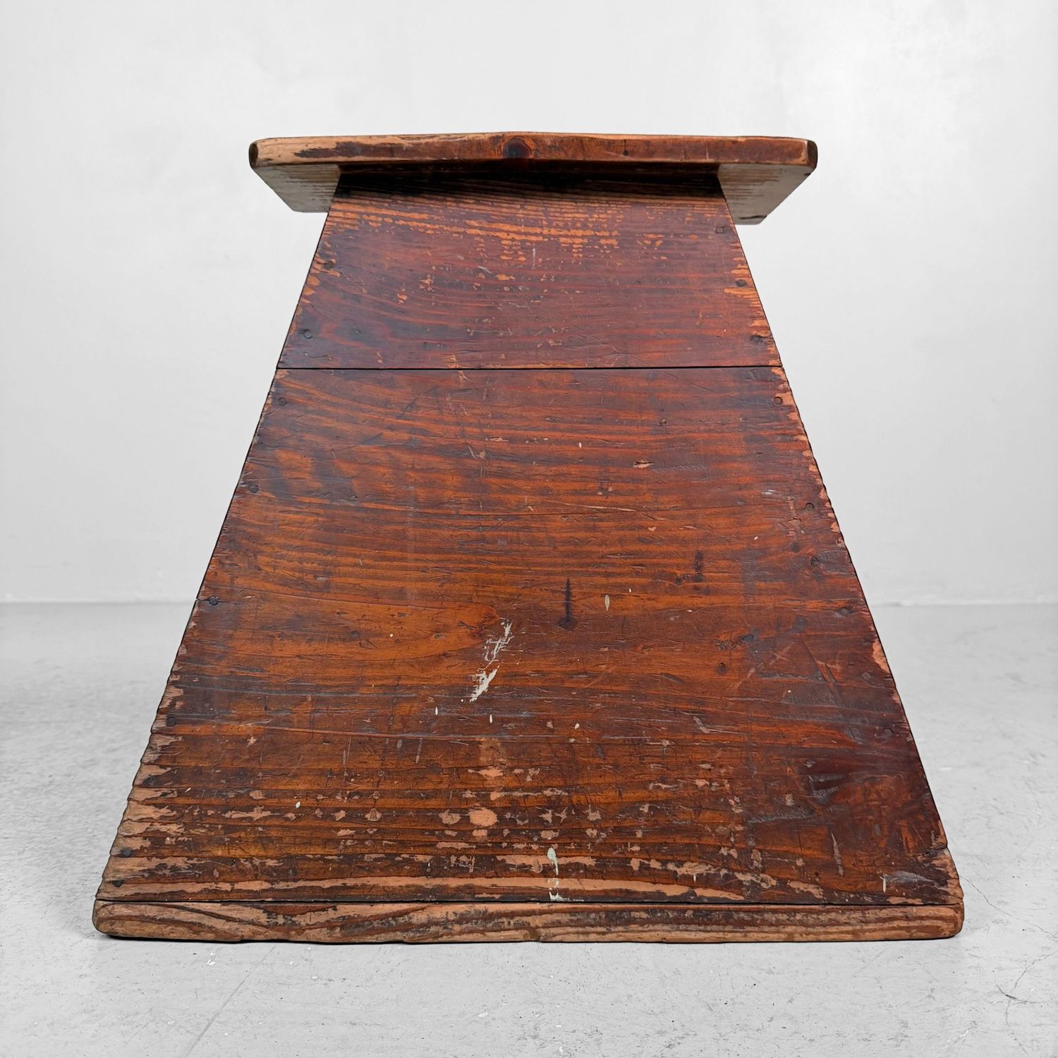 Japanese Wooden Fumidai Step Stool, Minimalist Interior Accent, 1920s