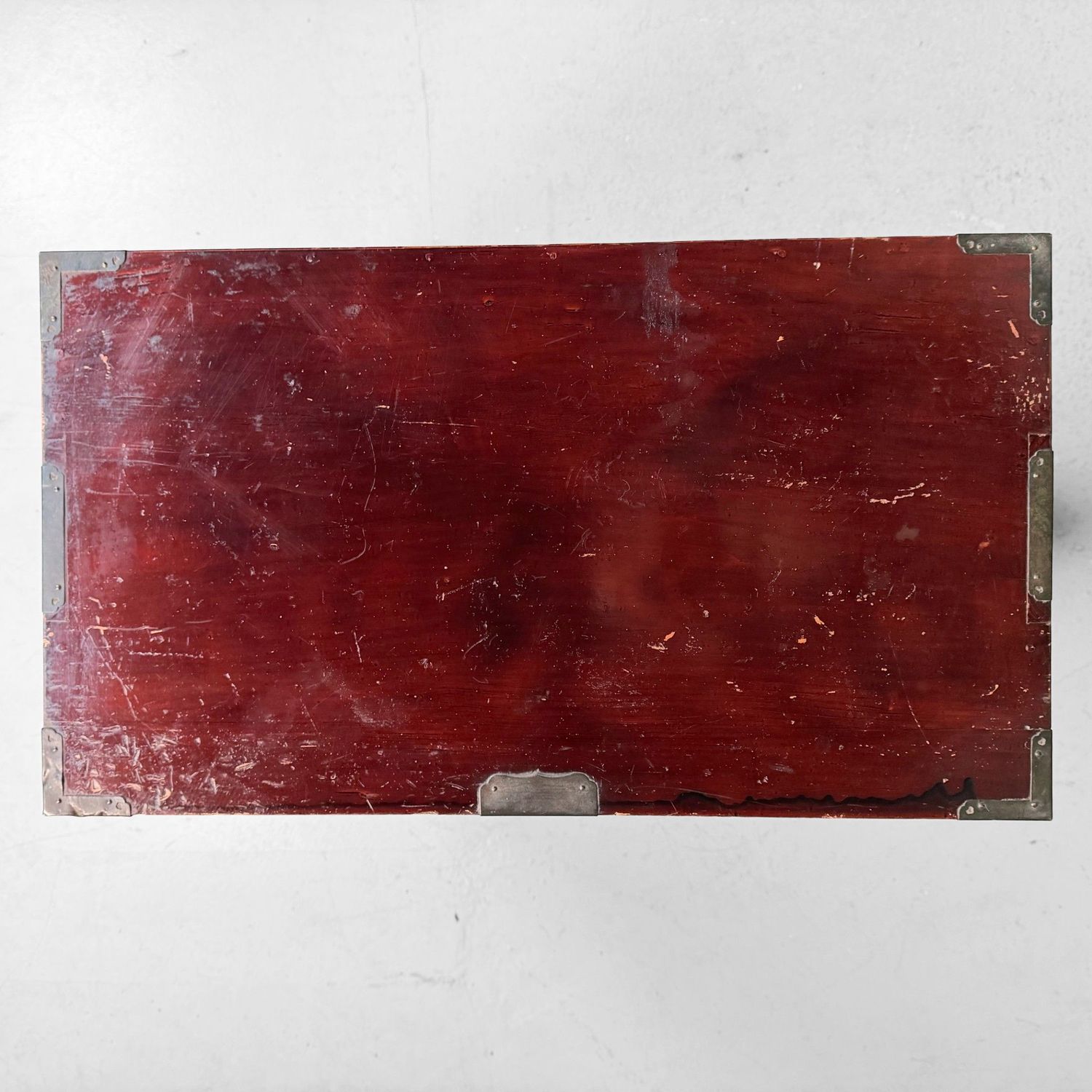 Japanese Antique Tansu Chest of Drawers with Brass Hardware, 1900s