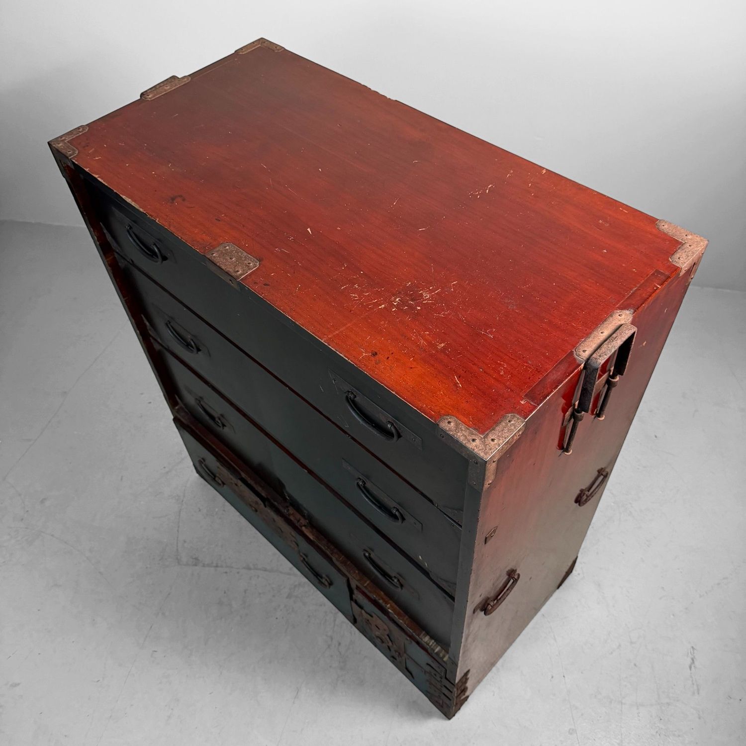 Japanese Antique Tansu, Storage Cabinet and Display Piece, 1900s